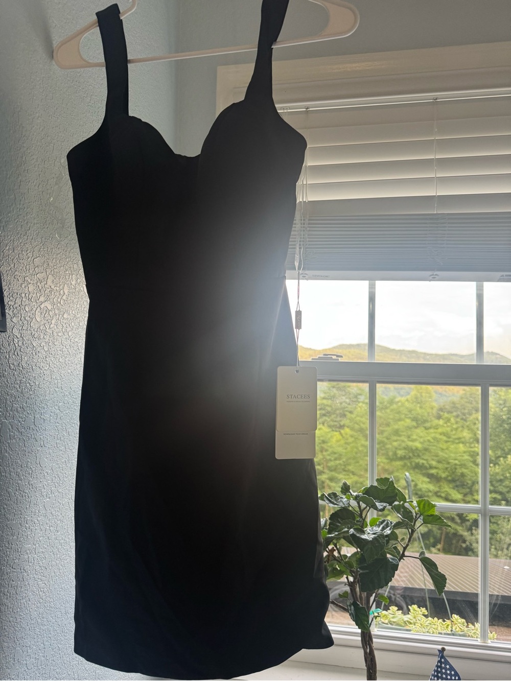 Black STACEES dress NWT size 2